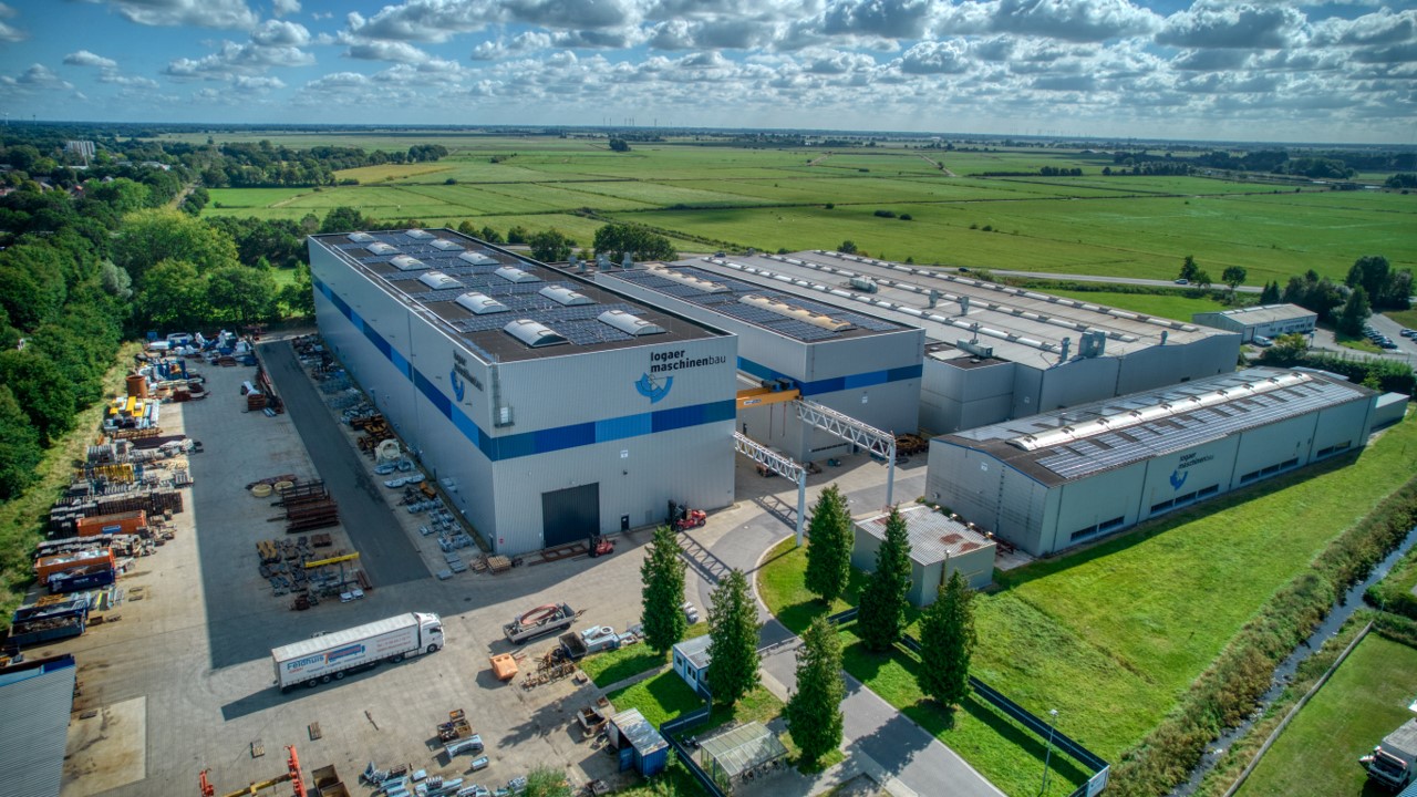 Firmengelände Logaer Maschinenbau