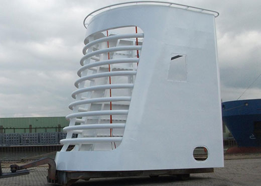 [Translate to english:] Schiffbauteil